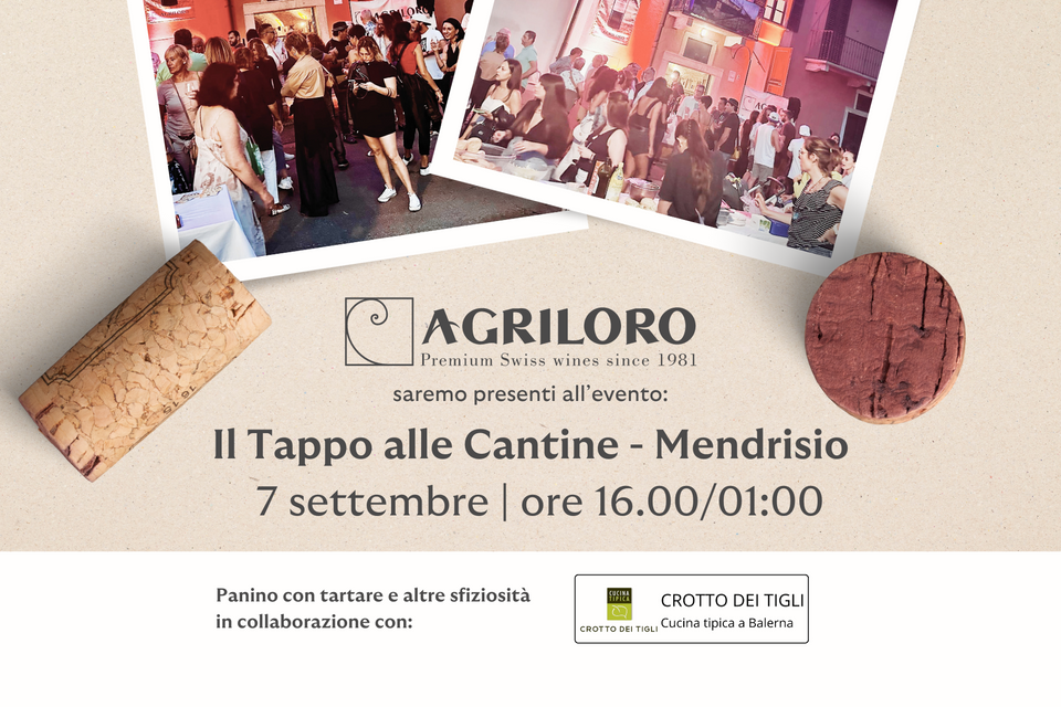 🍷 Agriloro im "Il Tappo alle Cantine" in Mendrisio 🍷