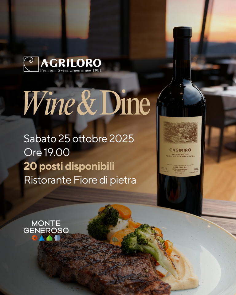 Wine & Dine – Monte Generoso 25.10.25