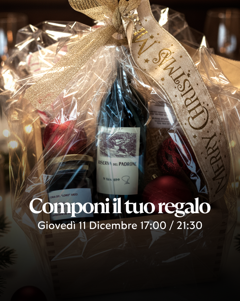 Evento di Natale Agriloro 2025: crea il tuo regalo personalizzato in Cantina