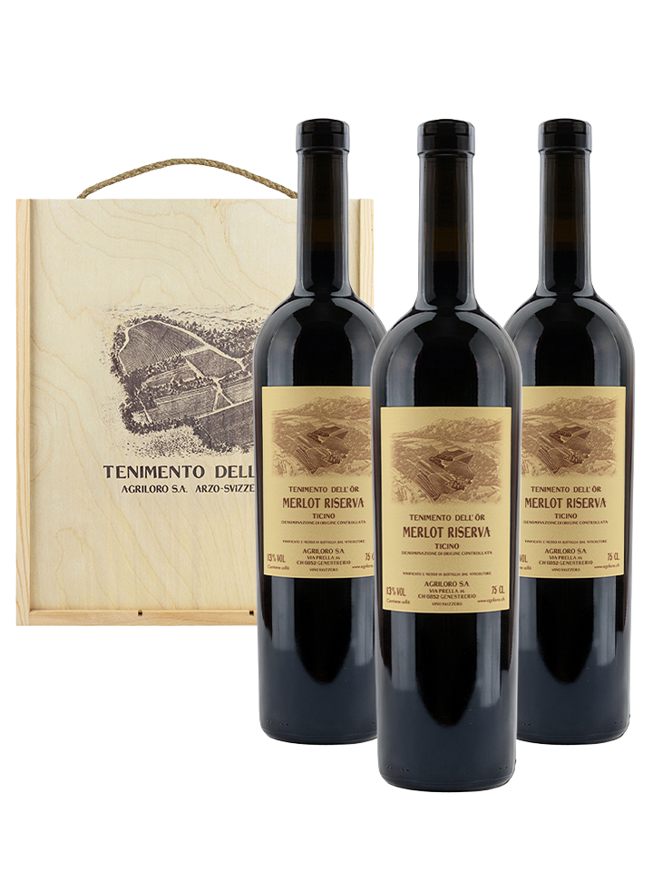 Merlot Riserva dell'Ör vertikal